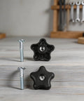 For Plum Handle Bolt And Knob Kit Perfect For Lawn Mowers And Snow Blowers Tough Replacement Parts to Get Your Outdoor Gear Back On The Road Fast. Black star knob bolt set