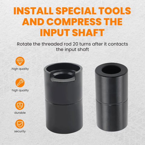 DPS6 Dry Dual Clutch Transmission Installer And Remover Tool For Ford Focus Fiesta Cmax Kuga And Volvo Models, compression tool.