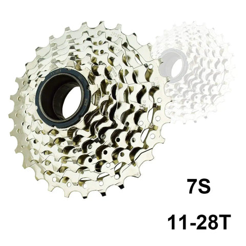 Seven Speed E Bike Freewheel For Conversion And City Cruising With 11 28T And 11 34T Options Chromoly Steel Nickel Plated Finish