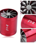 Air Intake Turbonator With Dual Fans For Turbocharged Engines Gas Saver Upgrade To Boost Throttle Response And Power Delivery Street Proven Performance Parts For Supercharger Style Engine Enhancement