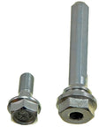 Four Front Disc Brake Caliper Bolts Direct Replacement For Select Lexus And Toyota Models HW14144 in silver finish