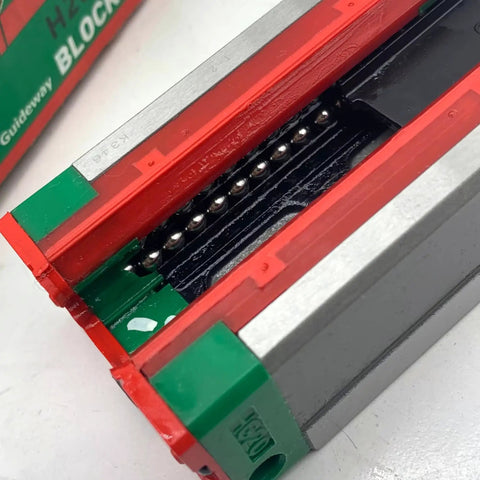 Beefy 4 Way Load Linear Guide Block HGH30 Series For CNC Machines And 3D Printers HGH30CA Z0C ZAC GK Rail Carriage Slider Bearings For Precise Motion Control, close-up