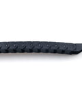 Side view of black Drag Chain Cable Carrier 15x20mm Internal Size 1m Length Plastic Semi Enclosed Wire Guide for CNC Machines and Robotics