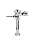 AquaVantage Exposed Closet Flush Valve 1.28 GPF Chrome Finish With ADA Compliant Handle Budget Friendly Clog Resistant Diaphragm