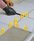 Pro Grade 1200 Piece Horseshoe Shims Set For Tile Leveling, Window And U Shims, Plastic Leveling Spacers In Four Color Codes