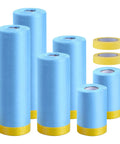 Masking Paper With Tape 6 Pack For Automotive Painting And Home Projects Heavy Duty Tear Resistant Lightweight Coverage