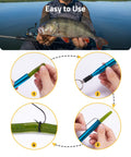 Tutorial for using Ultimate Wacky Worm Kit For Bass Fishing With 180 Soft Plastic Lures and tools, easy to use steps.