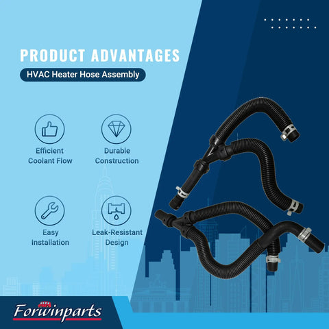 Product advantages of HVAC Heater Hose Assembly Kit For Dodge Grand Caravan, Chrysler Town And Country, VW Routan 2008 2010