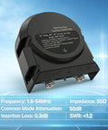3 In 1 Shortwave Common Mode Filter For Ham Radio With RFI Choke And RF Ground High Frequency Compensation 1000W Rating