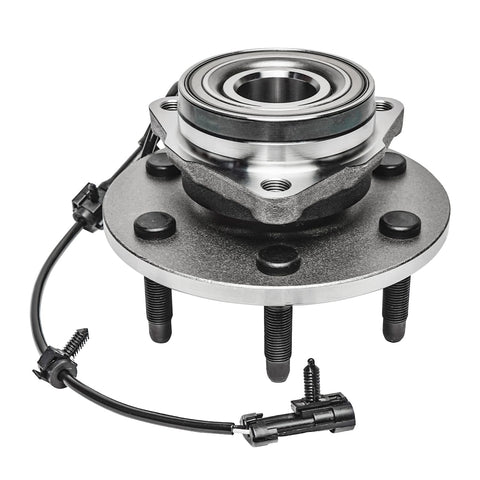 4x4 Front Wheel Bearing Hub And CV Axle Nut Replacement Kit For Chevy GMC Silverado Sierra Express Savana 1500 Tahoe Yukon