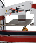 Heavy Duty Fully Automatic Carton Erector Electric Carton Folding And Sealing Machine For Packaging Lines showing motor and sealing mechanism.