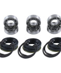 Three Kit Mower Blade Spindle Bearing Rebuild Kit For Kubota Lawn Mower Deck Parts With Bearings Seals Snap Rings