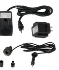 Plug And Play Compact Submersible Water Pump With Adjustable Flow 200 GPH 12V 12W White LED Light Transformer Included