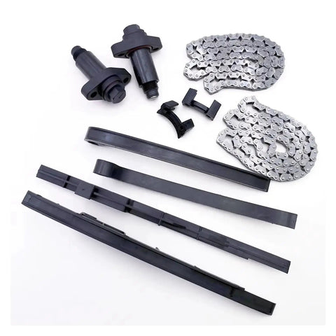 Heavy Duty Timing Chain Guide Tensioner Kit For Utv And Side By Side Off Road Rigs with steel components and durable timing chain.