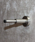Four Adjustable Leveling Feet With Stainless Steel Rubber Cushions For Wall Protection And Door Suction Mounts Built Tough Swivel Levelers Easy Height And Angle Adjustment Keeps Walls Scratch Free And Doors Sliding Smooth, stainless steel
