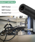 Fuel Line Hose 5/16 Inch 8mm ID 15mm OD 4.9 Ft NBR Rubber Built Tough High Pressure Oil Gas Line for automotive systems