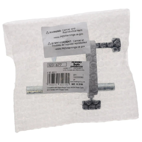 2-Pack Vise Assembly For Compound Miter Saw C12FCH C12FDH in bubble wrap package, visible clamps and parts