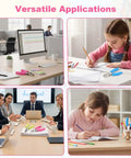 12 Pack Dope Cushioned Grip Single Hole Paper Punch in various settings including office, classroom, and crafting environments.