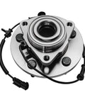 Front Wheel Bearing Hubs For 2006-2009 Dodge Ram 1500 With 4 Wheel ABS, 5 Lug, Crew Cab Or Standard Cab, Front Hub Assembly Replacement Kit Includes 2 Hubs
