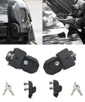 Anti Theft Hood Lock Latch Kit for Jeep Wrangler JL JT Gladiator 2018 2019 2020 2021 2 Door and 4 Door Locking Hood Latches With Keys