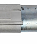 Heavy Duty Mini Starter Built Tough For Gm And Chevy Ls V8 Engines with a billet aluminum mount in silver finish.