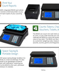 MS20 Coin Counting Scale For Cash And Currency, Fast Value And Count, Counts USD Euro CAD GBP, Handles Up To 650 Dollars