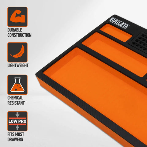 Premium EVA Foam Tool Tray With Built-In Bit And Socket Organizer For Toolbox Drawer Storage In Garage And Shop