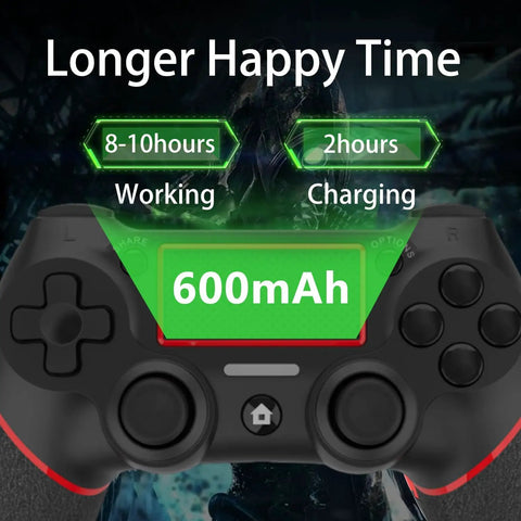 Wireless PS4 Controller For PS4 Pro Slim And Windows PC With 3.5mm Audio Jack Touch Pad Six Axis Motion Control Ergonomic Design