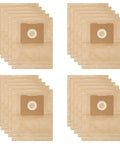20 Pack Replacement Vacuum Bags For Zing And PowerForce Canister Vacuums Compatible With 4122 4122D 2154A 2154W 2154 1668 1668C 1668W 1608 2154C Part 2138425 displayed in four stacks