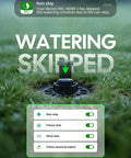 Smart sprinkler with 2.4GHz WiFi Sprinkler Controller With 4 Zones And 16 Scheduling Plans App Control Auto Rain Skip Features