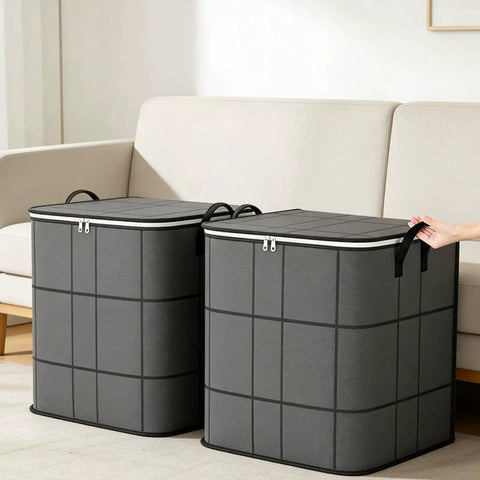 210 Liter Large Capacity Storage Bags Waterproof Dustproof Foldable Closet Organizers Heavy Duty Moving Bags