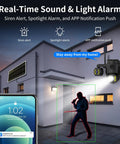 Triple Lens Outdoor Wireless Security Camera Bringing Serious Eyes On Your Property Smooth PTZ Tracking And Bright Color Night Vision Keeping Things Tight Around Your Home Or Farm No Sweat Setup with alarm notifications