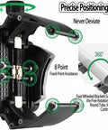 Game Changing Electric Pipe Cutting Machine Automatic Pipeline Tool Featuring Adjustable Cutting Depth And Secure Arched Clamp Design For Heavy Duty Metal And Copper Work with precise positioning and 8 point assistance.