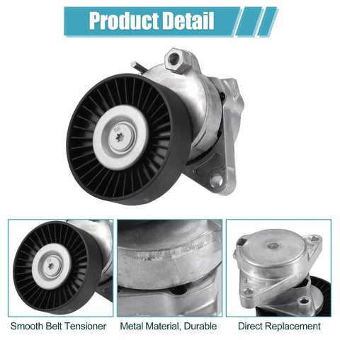 Mercedes-Benz Serpentine Drive Belt Tensioner Pulley And Idler Pulley Belt Assembly For C240 C320 CL500 CLK320 E320 E500 ML500 S350 SL55 Vehicles