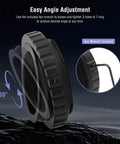 T2 Ring Adapter With 42mm Thread For Canon EOS DSLR SLR Cameras Metal T Mount Telescope Camera Adapter showing angle adjustment