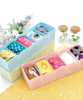 Stackable Plastic Drawer Organizers In Snazzy Pink For Crushing Closet Clutter And Laid Back Home Storage Setup Great For Sock Sorting Underwear Tote Bins And Daily Essentials with colorful rolled socks.
