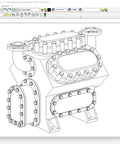 Screen displaying Lifetime 3D CAD Software For Home Design, Architecture And Engineering, AutoCAD Compatible tools and interface.