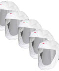 Versaflo Headcover With Integrated Head Suspension S133L5, white medium large, pack of five for PAP Respirator Systems.