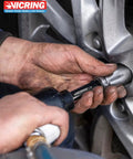 Impact Socket Adapter Set For Drill And Impact Wrench, Drive Sizes Quarter, Three Eighths, Half Drive, used on car wheel