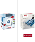 Genuine GN HyClean Air XL Vacuum Bags Pack for Miele Complete C2 C3 C1 S8 S5 S2 Vacuums, new packaging, includes 8 bags