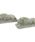 Vatican Lions Statue Replica For Home Decor And Spiritual Collectors, Guardian Lions From St. Peter's Basilica, Handcrafted Resin Sculpture