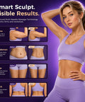 Lymphatic Drainage Massager For Body Sculpting With Microcurrent Light Heat And Vibration To Reduce Cellulite On Belly And Arms