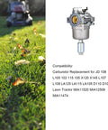 Carburetor Replacement For Riding Mowers And Lawn Tractors Fits 108 102 105 115 D105 D110 L105 L107 L108 LA105