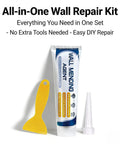 Drywall Repair Kit With Scraper For Quick Hole And Crack Fix, Wall Patch Kit With Fast Dry Spackling Paste For Interior Walls
