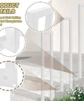 Heavy-Duty U-Shaped Stair Handrail For Indoor Steps Featuring A Rock Solid Grip And Beefy Construction With Rust Resistant Finish close-up of metal railing details