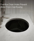 Caxton Oval Undermount Bathroom Sink With Sleek Easy-To-Clean Design And Timeless Style For A Boss Bathroom Upgrade