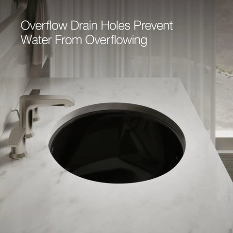 Caxton Oval Undermount Bathroom Sink With Sleek Easy-To-Clean Design And Timeless Style For A Boss Bathroom Upgrade