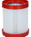 Replacement HEPA Filter For 18V 2.6 Gallon Wet Dry Vacuum Cleaner Easy Install Washable Filter Delivers Sustained Suction
