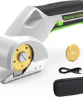Upgrade Your Setup With These Explosive Cordless Electric Scissors For Cutting Cardboard Like A Boss, featuring titanium-coated blades and USB charger.