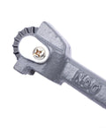 Top Notch Heat Treated Carbon Steel Bench Grinding Wheel Dresser 10 1/2 Inch Gray tool detail showing scraping edge.
